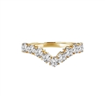 V-shaped rings of Diamond Essence jewels