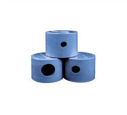 PCC 2000 STEP NOZZLE CAPS (3 PIECES - 1/4, 3/8, 5/8, - 1 EACH) TPE