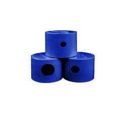 VANTAGE STEP NOZZLE CAPS ( 3 PIECES - 1/4", 3/8", 5/8" - 1 EACH) BLU