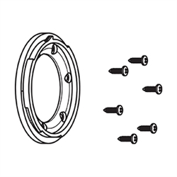 CLAMPING RING & FASTNER SET F/ 3" VINYL LED LIGHT