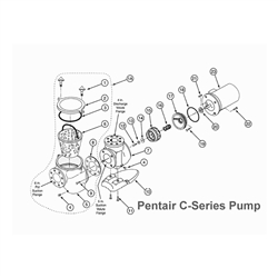 357246S Pentair Motor Pkg