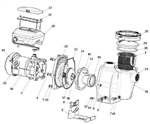 075138 Pentair  Pump replacement parts