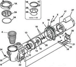 075255 Pentair  Pump replacement parts