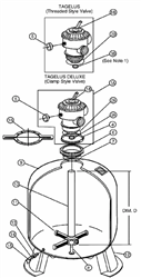 Tank  ft assembly btr thread style 7 16 17