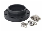 Flange 6 in with gasket and SS hardware For use on EQ Less Strainer