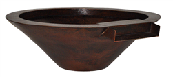 Essex 31 inch Fire Water Bowl Copper