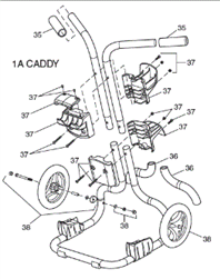 Polaris 9300 Sport Wheel Kit Caddy 1