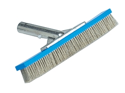 18 aluminum Backed Stainless Steel Brush Delux