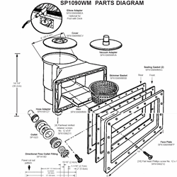 Hayward VACUUM ADAPTER