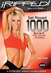 Jari Love Get Ripped 1000 DVD