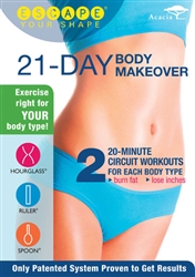 Escape Your Shape 21 Day Body Makeover DVD