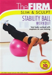 The Firm Slim & Sculpt Stability Ball Workout