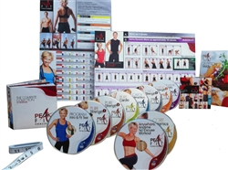 Peak Fit Challenge 10 DVD Set (NO BANDS) - Michelle Dozois