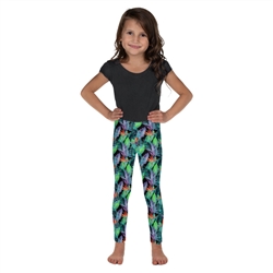 Bird of Paradise Hawaiian Floral Toddler & Youth Leggings