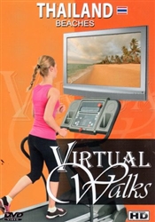 Thailand Beaches Virtual Walk Treadmill or Elliptical Workout - The Ambient Collection