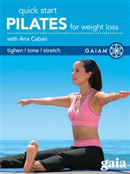 Gaiam Quick Start Pilates For Weight Loss DVD & CD