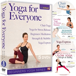 Yoga for Everyone 5 DVD set - Nadia Narain