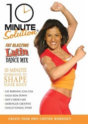 10 Minute Solution Fat Blasting Latin Dance Mix DVD