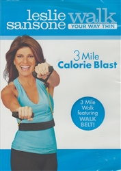 Leslie Sansone 3 Mile Calorie Blast DVD Only