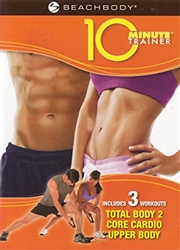 Tony Horton 10 Minute Trainer 3 Workouts DVD - Total Body 2, Core Cardio & Upper Body