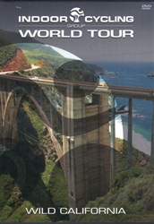 Virtual Active Indoor Cycling Group World Tour Wild California DVD