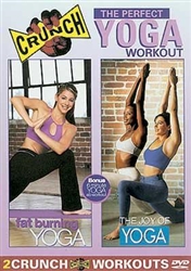 Crunch Perfect Yoga DVD Fat Burning And Joy Of Yoga