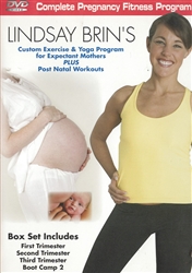 Complete Pregnancy Fitness Program & Boot Camp 2 - Lindsay Brin 4 DVD Set