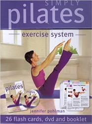 Simply Pilates Exercise System (DVD, Booklet & Cards) - Jennifer Pohlman
