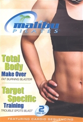 Malibu Pilates Total Body Make Over & Target Specific Training 2 DVD Set