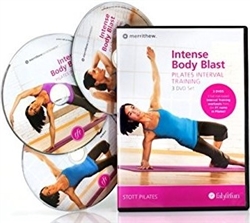 Stott Pilates Intense Body Blast Pilates Interval Training 3 DVD Set