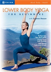 Gaiam Lower Body Yoga for Beginners DVD - Suzanne Deason