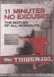 Body By Jake 11 Minutes No Excuses DVD for the Tower 200