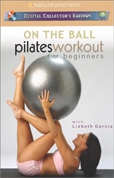 On the Ball Pilates Workout for Beginners DVD - Lizbeth Garcia