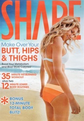 Shape Magazine Your Butt Hips And Thighs Exercise DVD - Lisa Wheeler