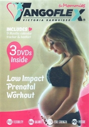 Tangoflex For Mommies Low Impact Prenatal Workout 3 DVD Set - Victoria Sarquisse