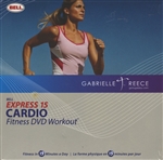 Gabrielle Reece Express 15 Cardio Fitness DVD Workout