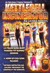 Kettlebell Incinerator 2 DVD Set- Lauren Brooks