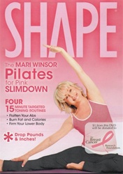 Shape Pilates for Pink Slimdown with Mari Winsor DVD