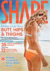 Shape Magazine Your Butt Hips And Thighs Exercise DVD - Lisa Wheeler