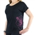 Hawaiian Hibiscus Tattoo Relaxed Fit Short Sleeve T Shirt - Dolman Sleeve