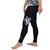 Honu (Hawaiian Green Sea Turtle) Tattoo Yoga Pants with Mesh accents and zippered pockets