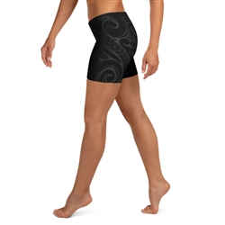 Polynesian Maori / Samoan Tattoo Women's Crossfit / Athletic Shorts - 6 Colors Available