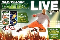 Billy's Bootcamp Tae Bo Live Bootcamp Kit with Billy Bands