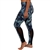 Tropical Fern Mesh Long Yoga Pants