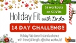 Holiday Fit 14 Workout Challenge DVDs (5 DVD Set) - Barlates Body Blitz