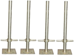 1-1/4  Scaffolding Screw Jack with Base Plate