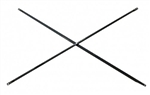 Scaffolding ANGLE IRON Cross Brace 10'x3'x4' Set of 4