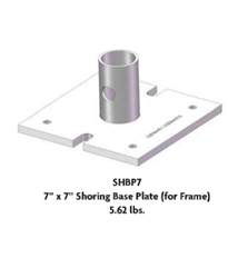 7" X 7" Shoring Base Plate Set of 4