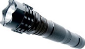 MAXSA AC/DC Rechargeable Luxeon K2 LED Flashlight