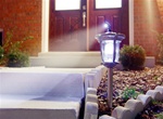 MAXSA Path Light with Built-In Spotlight